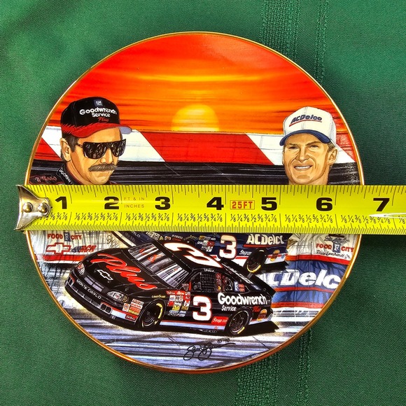 Vintage‎ Dale Earnhardt Sr & Jr Rising Son Hamilton Collection Decorative Plate - Picture 3 of 6